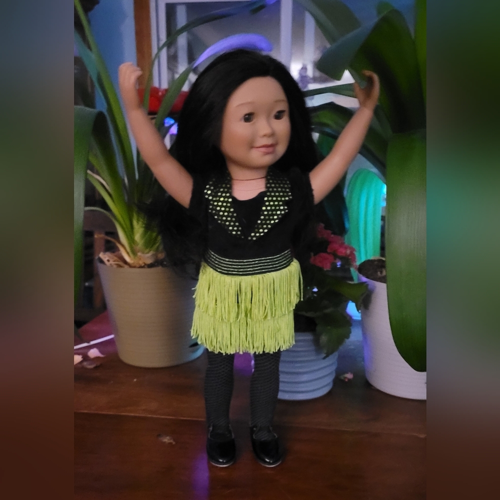 Maplelea Happy Tap Doll Outfit, Doll Not Included.